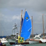 Semaine du Golfe - Gildas Flahault à bord de la Rieuse